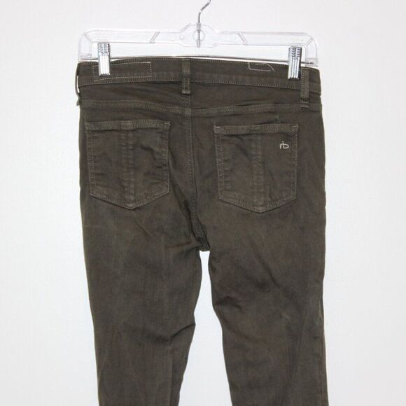 rag & bone  Skinny Jeans in Green Army  Women's Size 26 - Picture 6 of 13